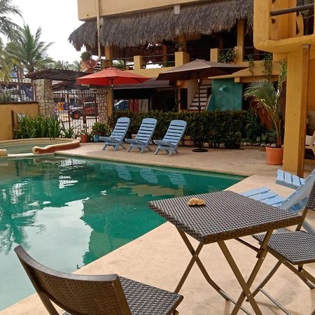 Hotel Papaya Surf Puerto Escondido  Zewnętrze zdjęcie